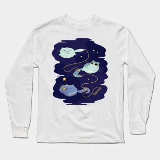 Ballooncats in Space Long Sleeve T-Shirt